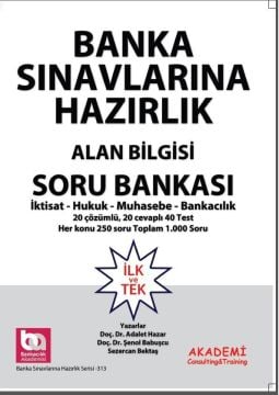Banka Sınavlarına Hazırlık Alan Bilgisi Soru Bankası