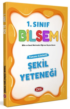 1. Sınıf Bilsem Tamamı Çözümlü Şekil Yeteneği Data Yayınları