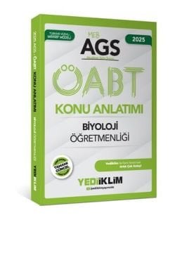 Yediiklim Yayınları MEB-AGS ÖABT Biyoloji Öğretmenliği Konu Anlatımı