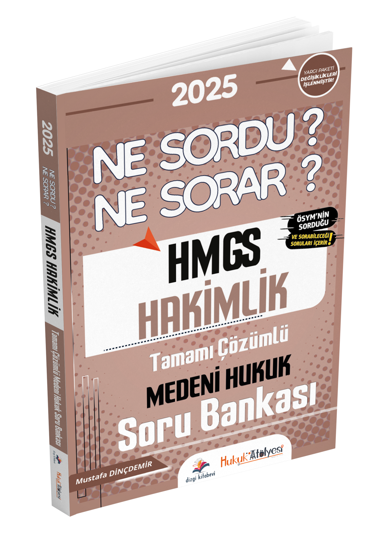 Dizgi Kitap Hukuk Atölyesi HMGS Hakimlik Ne Sordu Ne Sorar Medeni Hukuk Tamamı Çözümlü Soru Bankası Mustafa Dinçdemir