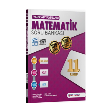 YarıÇap Yayınları 11. Sınıf Matematik Maarif Soru Bankası