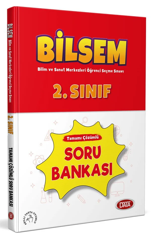 2. Sınıf Bilsem Tamamı Çözümlü Soru Bankası Data Yayınları