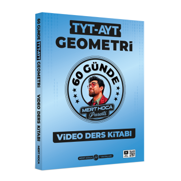 Mert Hoca Yayınları 60 Günde TYT-AYT Geometri Video Ders Kitabı