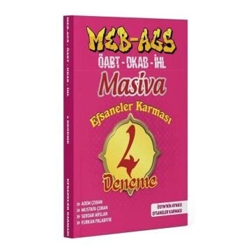 ÖABT MEB-AGS Din Kültürü Öğretmenliği Efsaneler Karması 4 Deneme Masiva Yayınları