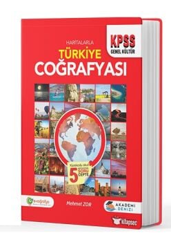 Akademi Denizi KPSS Haritalarla Türkiye Coğrafyası Mehmet Zor