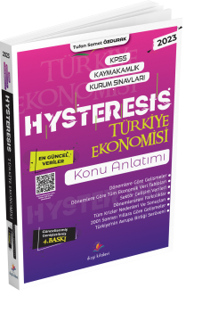 Dizgi Kitap Hysteresıs Türkiye Ekonomisi Konu Anlatımı Güncellenmiş Genişletilmiş  4.Baskı 2023 Tufan Samet Özdurak