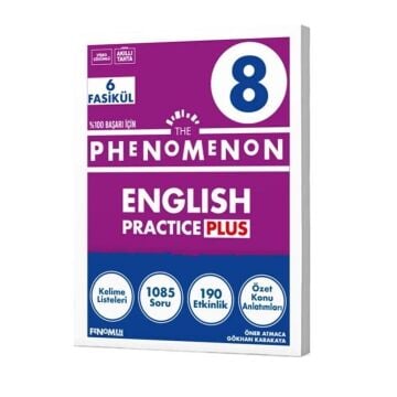Fenomen Okul Yayınları 8. Sınıf The Phenomenon Englısh Practıce Plus 6 Fasikül Öner Atmaca, Gökhan Karakaya