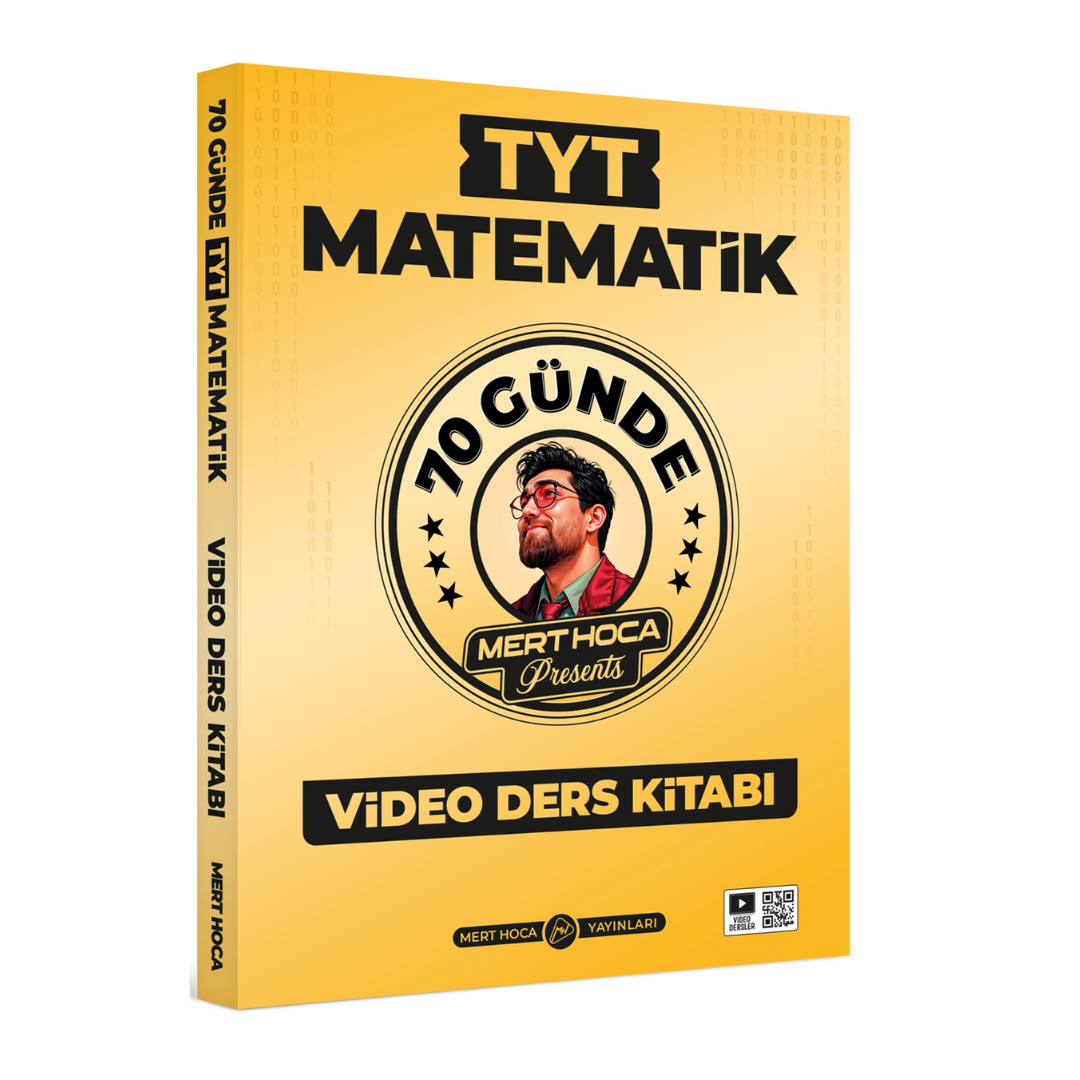 Mert Hoca Yayınları 70 Günde TYT Matematik Video Ders Kitabı