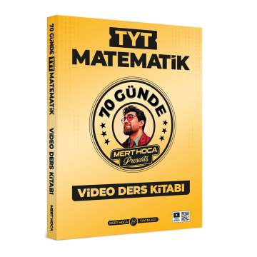 Mert Hoca Yayınları 70 Günde TYT Matematik Video Ders Kitabı