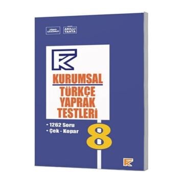 Fenomen Okul Yayınları 8. Sınıf Türkçe Kurumsal FK Yaprak Testleri