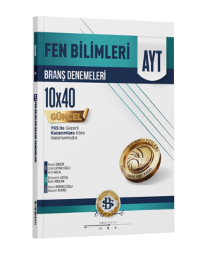 Bilgi Sarmal Yayınları AYT Fen Bilimleri 10 x 40 Branş Denemeleri
