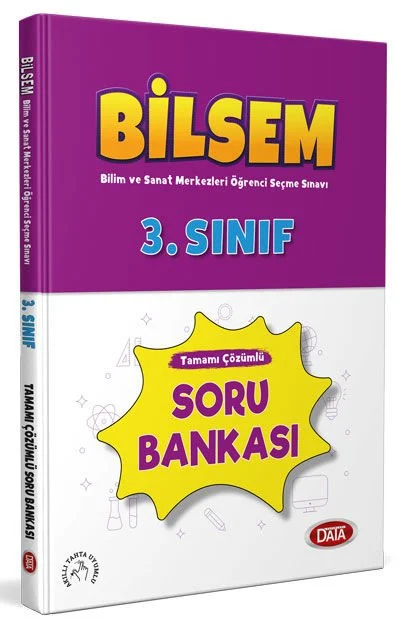 3. Sınıf Bilsem Tamamı Çözümlü Soru Bankası Data Yayınları