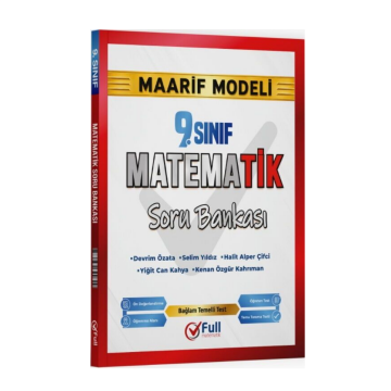 Full Matematik 9. Sınıf Matematik Maarif Soru Bankası
