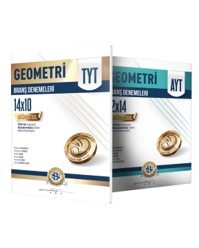 Bilgi Sarmal Yayınları TYT AYT Geometri 12 x 14 Branş Denemeleri