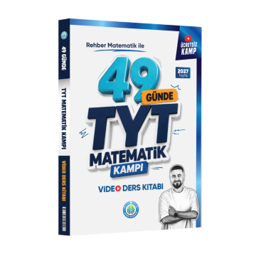 Rehber Matematik 2027 49 Günde TYT Matematik Video Ders Kitabı