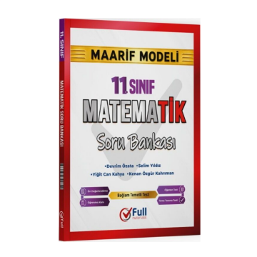Full Matematik 11. Sınıf Matematik Maarif Soru Bankası