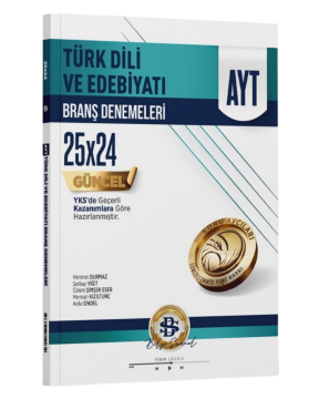Bilgi Sarmal Yayınları AYT Türk Dili ve Edebiyatı 25 x 24 Branş Denemeleri