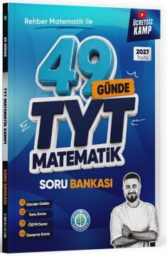 Rehber Matematik 2027 49 Günde TYT Matematik Soru Bankası