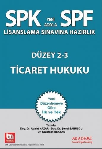 SPF 1010 Düzey 2 - 3 Ticaret Hukuku
