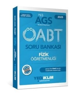 Yediiklim Yayınları MEB-AGS ÖABT Fizik Öğretmenliği Soru Bankası