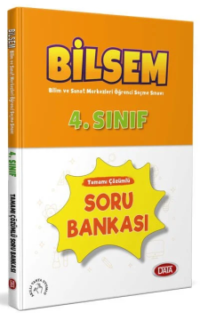 Data Yayınları 4. Sınıf Bilsem Tamamı Çözümlü Soru Bankası
