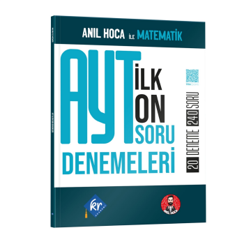KR Akademi Anıl Hoca İle Matematik AYT İlk 10 Soru Denemeleri