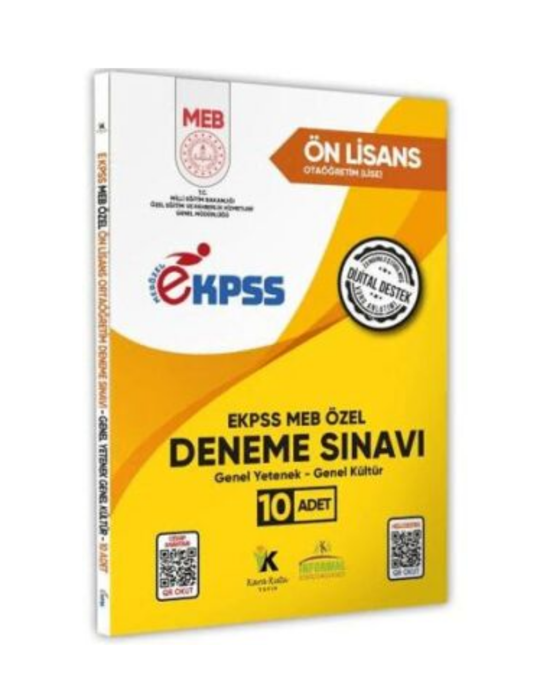 2026 MEB ÖZEL EKPSS Önlisans-Ortaöğretim 10lu Deneme Fasikül Paketi Karakutu Yayınları