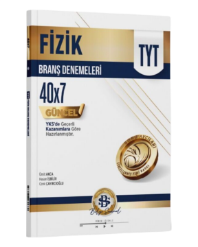 Bilgi Sarmal Yayınları TYT Fizik 40 x 7 Branş Denemeleri