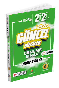 Dizgi Kitap Kpss ve Tüm Adaylar İçin Güncel Bilgiler 35 Deneme Sınavı 3. Baskı 2024