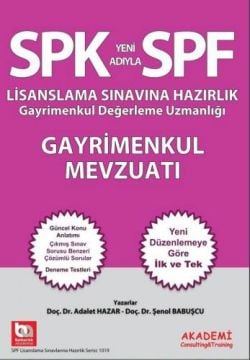 Akademi Eğitim SPK - SPF Gayrimenkul Mevzuatı