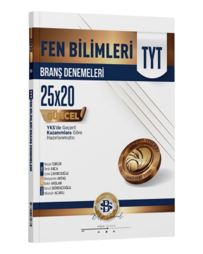 Bilgi Sarmal Yayınları TYT Fen Bilimleri 25 x 20 Branş Denemeleri