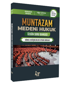 Muntazam Medeni Hukuk Özgün Soru Bankası 4t Yayınları