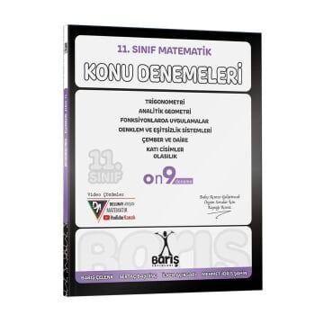 Barış Yayınları 11. Sınıf Matematik Konu Denemeleri