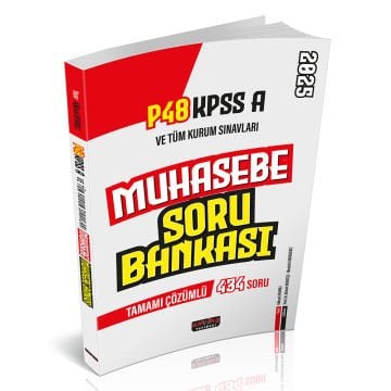 P48 KPSS A Grubu Muhasebe Soru Bankası Savaş Yayınları