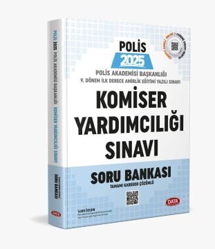 Polis Akademisi Başkanlığı 9. Dönem İlk Derece Amirlik Eğitimi (Komiser Yardımcılığı) Yazılı Sınavı Soru Data Yayınları