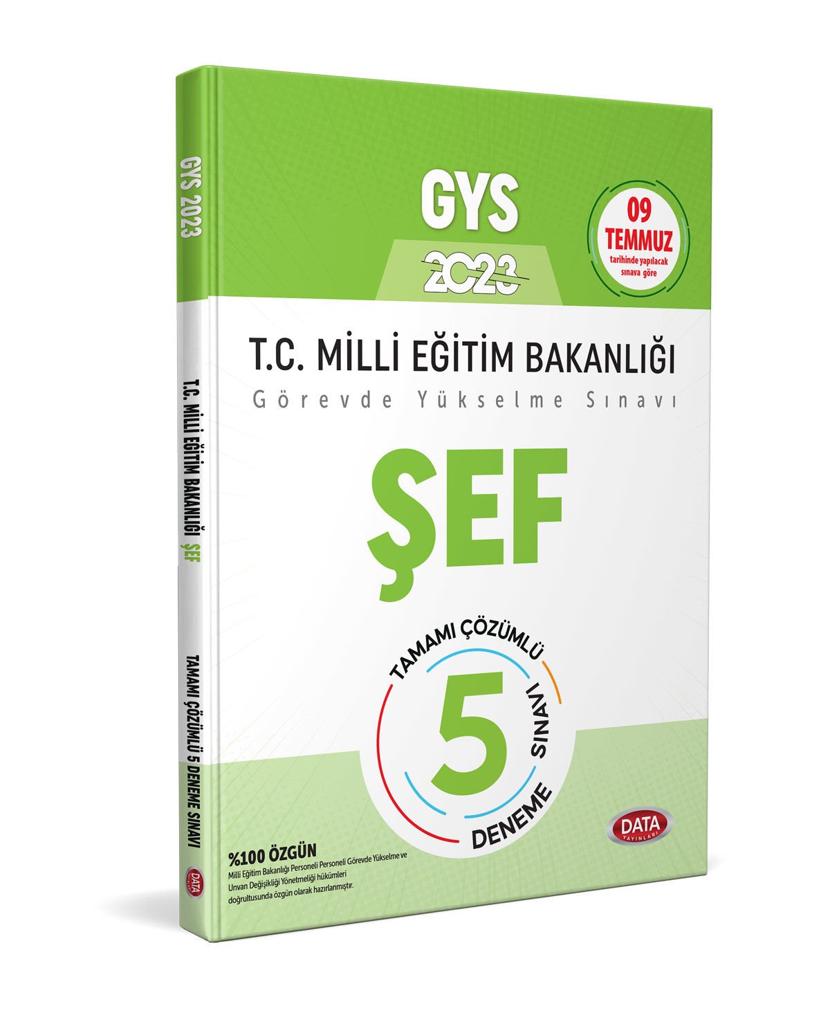 MİLLİ EĞİTİM BAKANLIĞI ŞEF TAMAMI ÇÖZÜMLÜ GYS 5 DENEME SINAVI