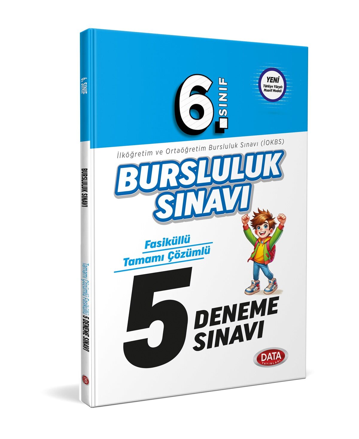 6. Sınıf Bursluluk Sınavı Fasiküllü Tamamı Çözümlü 5 Deneme Data Yayınları