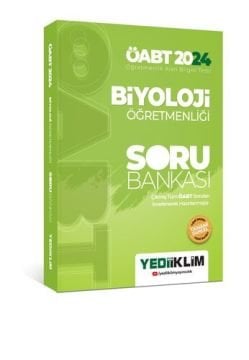 Yediiklim Yayınları 2024 ÖABT Biyoloji Öğretmenliği Soru Bankası