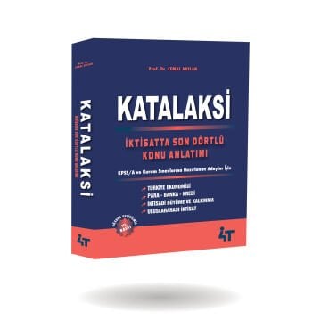 4T Yayınları KATALAKSİ İktisatta Son Beşli Konu Anlatımı