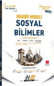 Hız ve Renk Yayınları Sosyal Bilimler Maarif Modeli 1. Aşama Soru Bankası