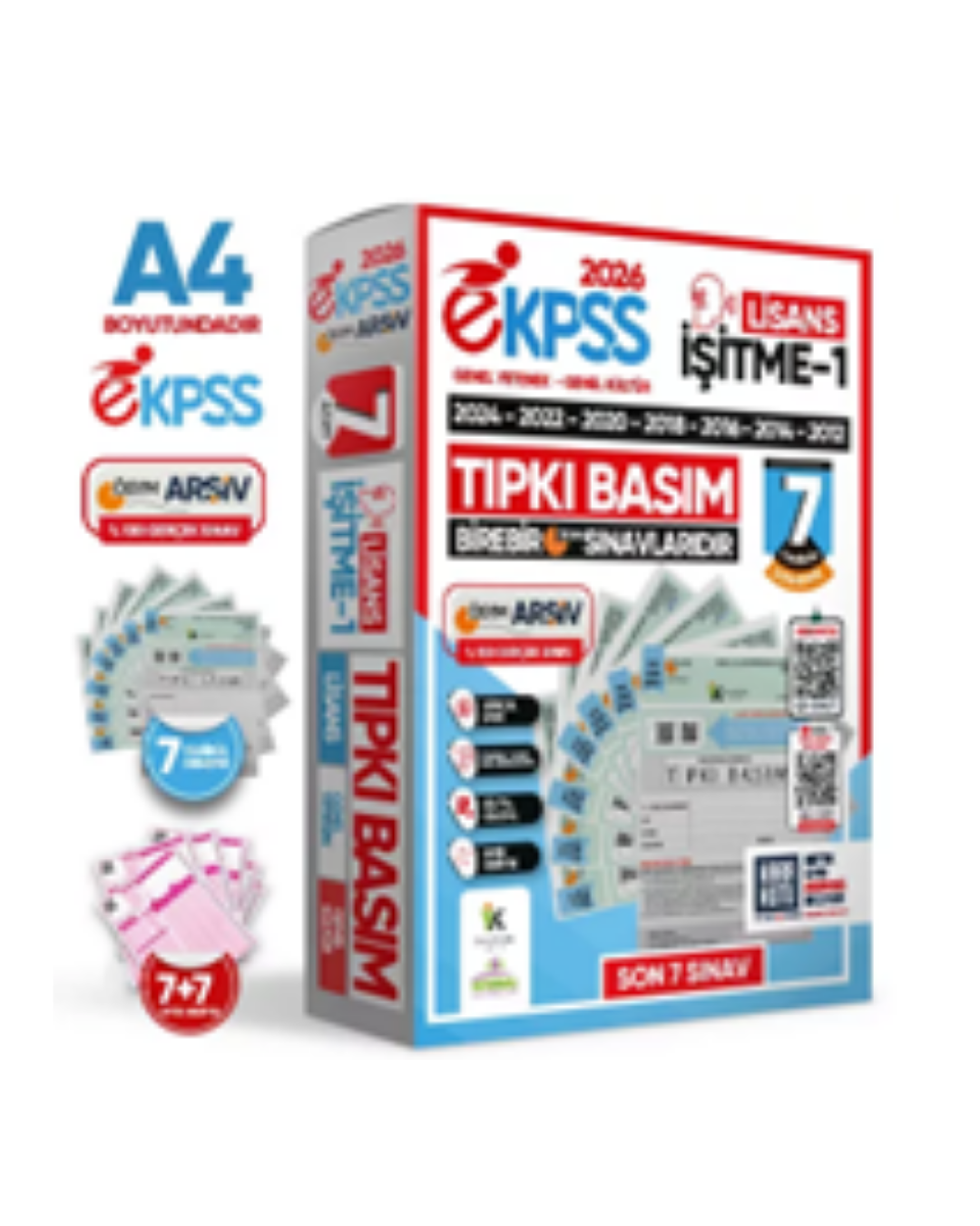 2026 MEB EKPSS Lisans ÖSYM İşitme-1 Çıkmış Soru Tıpkı Basım 7li Fasikül Deneme Paketi İnformal Yayınları