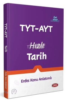Data Yayınları TYT-AYT Hızlı Tarih Enfes Konu Anlatımlı