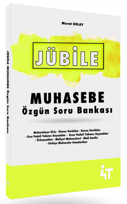 4T Yayınları KPSS A Grubu Jubile Muhasebe Soru Bankası - Murat Kolay