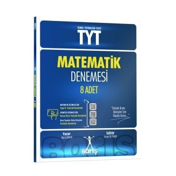 Barış Yayınları TYT Matematik Denemesi 8 Adet