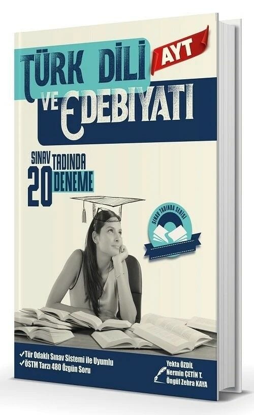 YKS AYT Türk Dili ve Edebiyatı Sınav Tadında 20 Deneme - Yekta Özdil Özdil Akademi Yayınları
