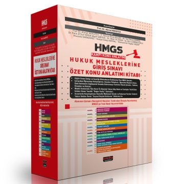 HMGS Kampı Hukuk Mesleklerine Giriş Sınavı Özet Konu Anlatım Kitabı Savaş Yayınları