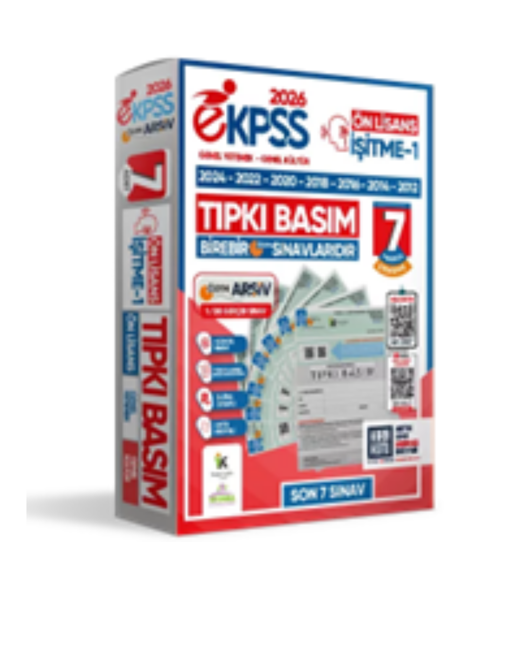 2026 EKPSS Ön Lisans ÖSYM İşitme-1 Çıkmış Soru Tıpkı Basım 7li Fasikül Deneme Paketi Dijital Cevaplı İnformal Yayınları