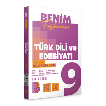 Benim Hocam Yayınları 9. Sınıf Türk Dili ve Edebiyatı Benim Fasikülüm