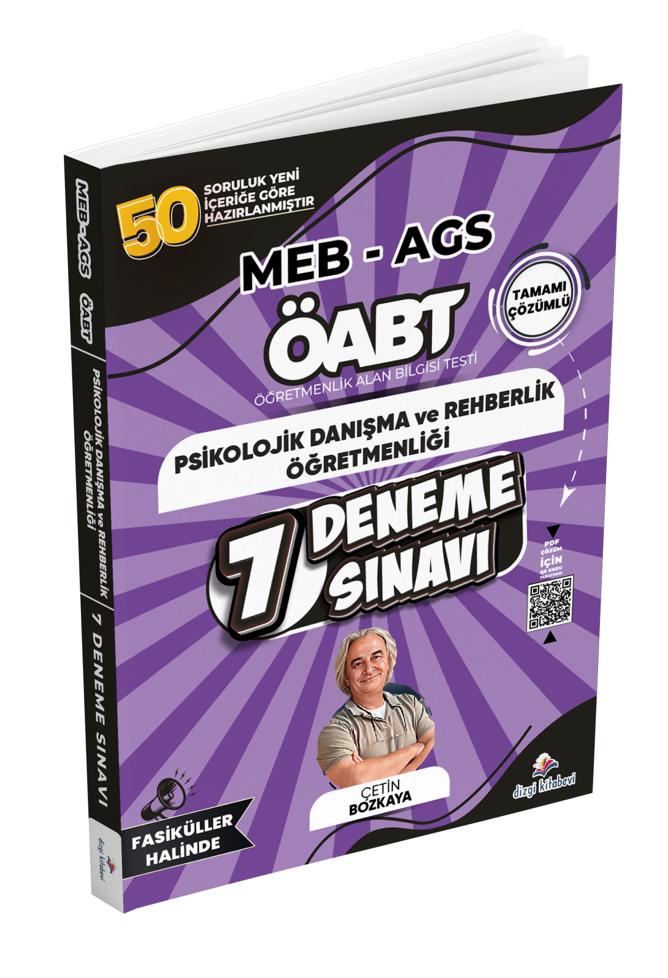 Dizgi Kitap 2025 Meb Ags ÖABT Psikolojik Danışma ve Rehberlik Öğretmenliği Tamamı PDF Çözümlü 7 Deneme Sınavı Çetin Bozkaya