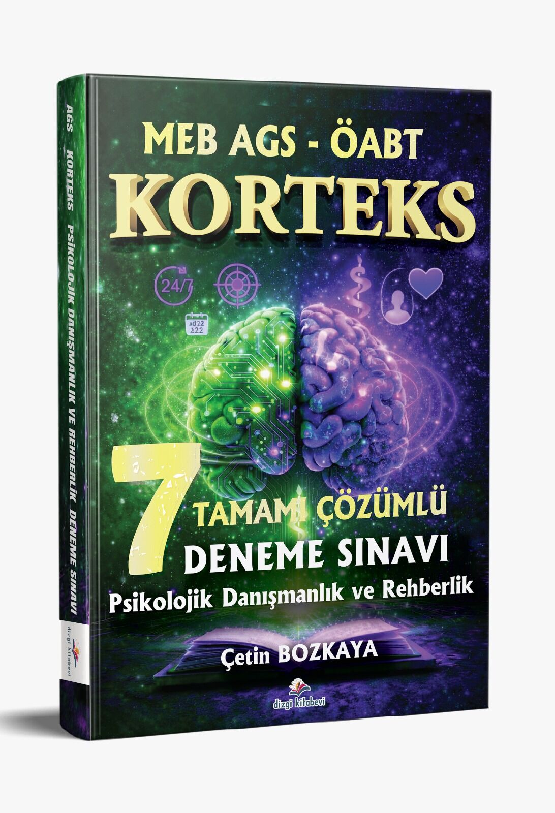 Dizgi Kitap 2026 Meb Ags ÖABT Psikolojik Danışma ve Rehberlik Öğretmenliği Tamamı PDF Çözümlü 7 Deneme Sınavı Çetin Bozkaya